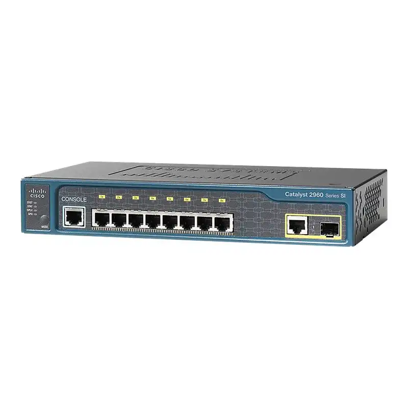 Cisco Catalyst 2960-8TC-S - Commutateur - Géré - 8 x 10 - 100 + 1 x SFP Gigabit combiné - de bure... (WS-C2960-8TC-S-RF)_1